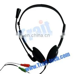 Stereo Headphones With Mic thumbnail-1