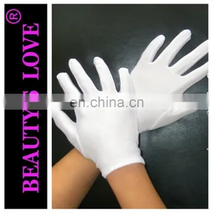 Cotton Gloves Making Machine Full Finger Fitness Gloves White Stretch Gloves thumbnail-1