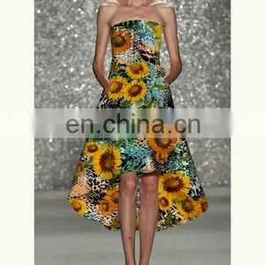 New Style Print Polyester Fabric Chiffon Free Sample For Woman Garment thumbnail-3