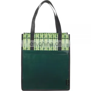 Laminated Non-Woven Big Grocery Tote Bag thumbnail-1