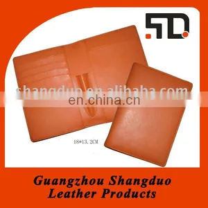 Office Filling Product Customizable Leather A4 Conference Folder thumbnail-3