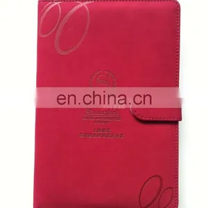 Paper Print School Spiral Leather Custom Notebook thumbnail-3