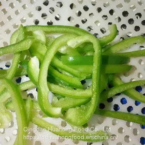 IQF Frozen Green Pepper Strips thumbnail-1