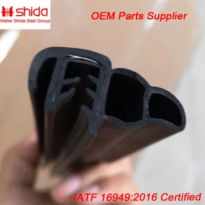 Custom EPDM Rubber Seals for Heavy Truck OEMs Truck Door Seals Automotive OEM Weatherstrips China Manufacturer IATF 16949:2016 thumbnail-1