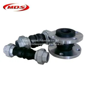 DN100 Rubber Sphere EPDM Rubber Bridge Expansion Joint Price thumbnail-1