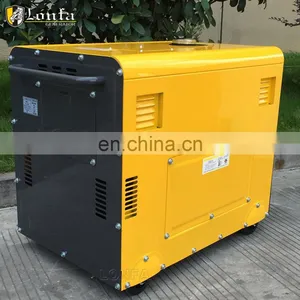 3KW 5KW 6.5KW 7.5KW 220V/380V Single Phase Three Phase Air-Cooled Portable Kipor Sound Proof Diesel Generator thumbnail-5