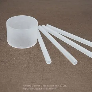 Heat Resistant Frosted Opal Tube Glass Quartz Glass Tube for Sale thumbnail-2