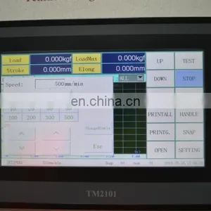 Stress- Strain Testing Machine, Rigid Foam Wood Timber Flexible Tensile Strength / Stress / Strain Testing Machines thumbnail-6