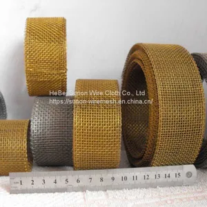 Slit Wire Cloth Copper Alloy Slit Wire Cloth Wholesale High Quality Hardware Mesh Stainless Steel Woven Wire Cloth China thumbnail-3
