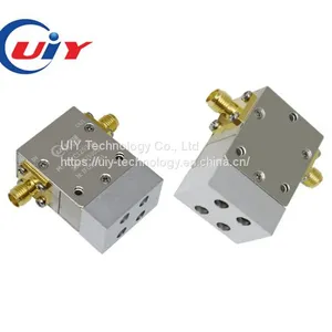 UIY Customized Small 5g RF Low Insertion Loss Coaxial Isolator High Frequency 2300 ~ 2500 MHz thumbnail-1