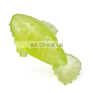 Fish Shape Chew Toy for Dogs Best Dental Dog Chew Toy Reduces Plaque & Tartar Buildup Without Brushing Teeth Clean Dog Toy thumbnail-1