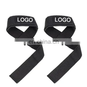 Big Grip No Slip Nylon Lifting Wrist Straps With Padded thumbnail-1
