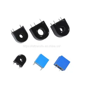 PCB Current Transformer 30A/50A/30mA/50mA PCB Mount Micro Current Transformer thumbnail-1