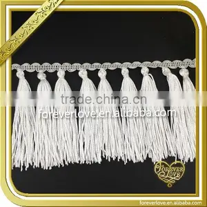 New Design 100% Silk Long Tassel Wholesale FT-007 thumbnail-1