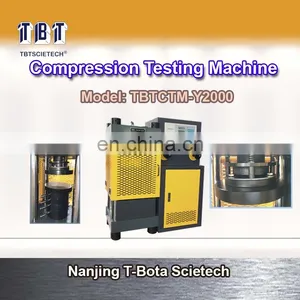 TBTCTM-Y2000 Cement Concrete Compression Pressure Testing Machine Pressure Machine thumbnail-1
