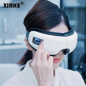 Wireless Air Pressure Vibration Digital Eye Massager Vibration Magnetic Acupuncture Therapy Relief Heat Compress Eye Mask thumbnail-5