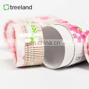 100% Paper Material Tube Packaging Toothpick Biodegradable Paper Tube Packaging thumbnail-2