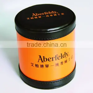 Small Plastic Colorful Leather Promotional Dice Cup thumbnail-1