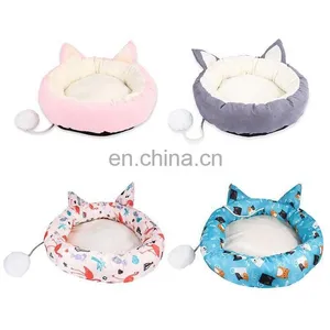 2020 Fashion Luxury Warm Cat Dog Pet Bed Pattern in Winter thumbnail-3