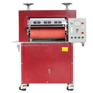 Drum Type Leather Ironing Machine Hydraulic Drum Webbing Ironing Machine Hydraulic Leather Calender Ironing Equipment thumbnail-1