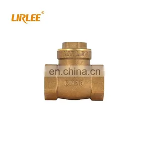 LIRLEE Durable Forged Brass Non Return Compressed Air Gas Ozone Check Valve thumbnail-2