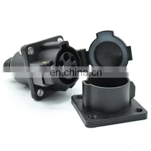 Wholesale EVSE 16A 32A SAE J1772 Type 1 Ev Charger Inlet Socket Ac Ev Charging Socket For USA Electric Car thumbnail-2