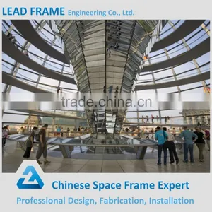 Factory Price Steel Structure Space Frame for Glass Dome thumbnail-1