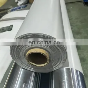 500gsm Grey Color uv Protected Anti Static Pvc Knife Coated Tarpaulin 500 Gsm uv Protection Pvc Tarpoline thumbnail-2