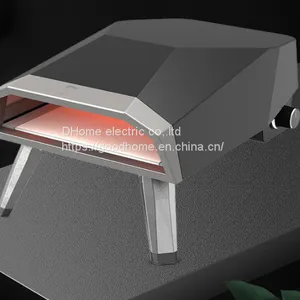 New Off-the-shelf Gas Pizza Maker Portable Home Outdoor Oven Patio Portable Baking Gas Pizza Oven（Wechat:13510231336） thumbnail-1