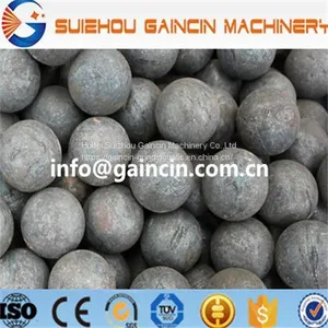 Dia.40mm, 50mm Steel Media Ball, Forged Grinding Ball Media, Steel Grinding Media Mill Balls thumbnail-3