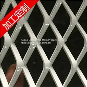 Multiple Colors Bridge Frame Guardrail Anti-throwing Net A Metal Mesh Surface With Diamond Holes thumbnail-4
