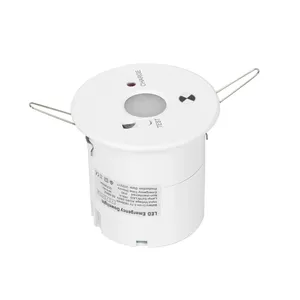 3 Watts Led Emergency Downlight 6500K Ceiling-mounted Spotlight With Battery thumbnail-1
