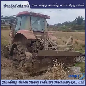 Tractor Modification Track Chassis Paddy Field Operation Process thumbnail-3