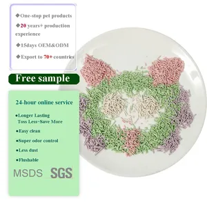 Odor Control Tofu Cat Litter--green Tea Scent thumbnail-1