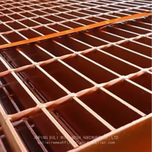 Hot Galvanized Building Reconstruction Building Upgrade Flooring Bar Grating /Heavy-Duty Industrial Steel Floor Grating thumbnail-3