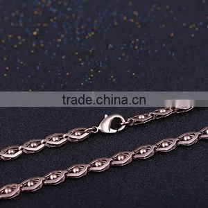 Luxuriant Coffee Gold Plated Link Chain Decorative Chain Necklace Jewelry Chain thumbnail-6