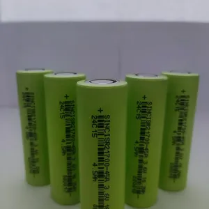 Lithium Ion Battery Cell 21700 3.6V 4500mAh Cylindrical Rechargeable Battery Cells thumbnail-2