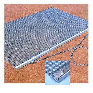 Lightweight Expanded Mesh Square Drag Mop With Cutting & Welding Dual-Use for Gravel Dirt Soil Grading thumbnail-3