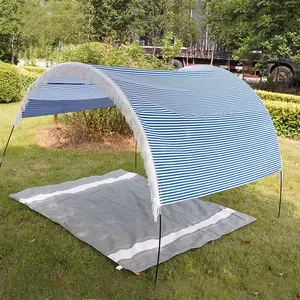 Promotional Beach Gazebo Affordable Price, Beach Sun Shelter With Carry Case, Commercial Grade Aluminum Frame for Hotel and Villa Resort Supply thumbnail-4