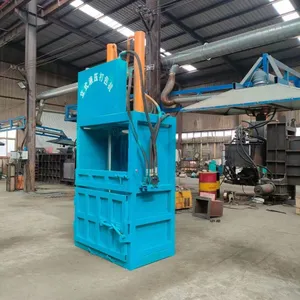 Vertical Hydraulic Baler Cotton Bale Machine Clothing Baling Press Baler Machine for Used Clothing thumbnail-6