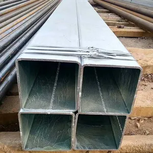 Professional Factory Gi Square Tubing Ms Rectangular Hollow Galvanized Steel Tube Galvanized Square Steel Pipe thumbnail-5