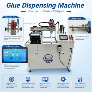 Manual Dispensing Machine With 2 Tanks Semi-Auto Glue Gun Epoxy Resin Mixer thumbnail-5