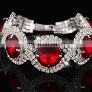 New Arrival Europe Silver Plated Bead Charm Bracelet Bride Jewelry 2016 thumbnail-3