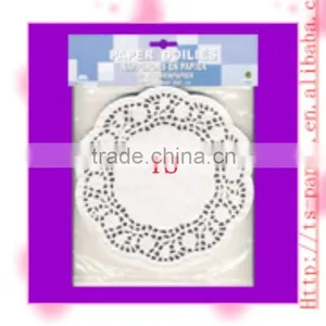 Oval Paper Doily With Printed Color thumbnail-2