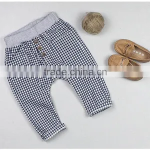 2015 Korean Version of the New Spring and Summer Boy Pants Kids Plaid Long Pants thumbnail-2