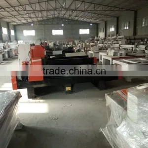 China Jinan 3D Stone Engraver , Granite , Gravestone , Metal CNC Cutting Engraving Machine Price thumbnail-3