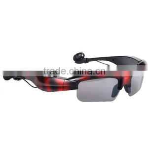 High Quality Updated Stereo Bluetooth 4.1 Sunglasses Bluetooth Headset Bluetooth Earphone thumbnail-1