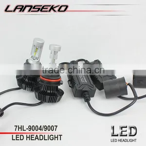 Newest Auto Led Headlight G7 All in One Fanless 4000LM 9004 Led Motorcycle Headlight thumbnail-1