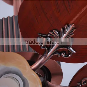 Outdoor Use Leaf Blades Ceiling Fan With Remote thumbnail-6