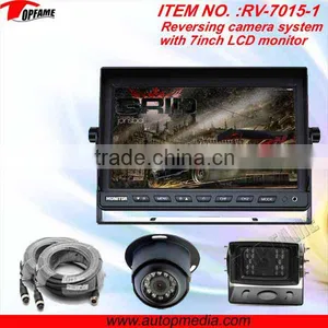 RV-7015-1V Car Reverse Camera Mirror System With 7inch Digital LCD Monitor for Truck, Heavy Vehicle thumbnail-1